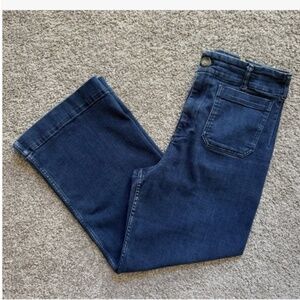 Maeve The Colette by Anthropologie 32T wide leg jeans 30 x26.5. Fits like 31 VGC